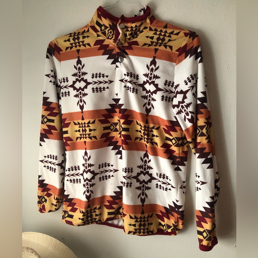 Western Aztec Pullover